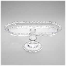 БЛЮДО СЕРВИРОВОЧНОЕ SWEETY НА НОЖКЕ 25Х13Х10 СМ