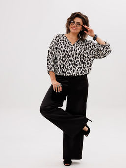 Блуза ANELLI 1676.1 сафари шелк  фото 4