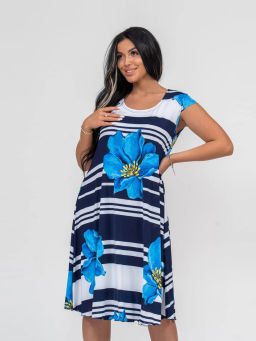 Сарафан женский, цвет синий