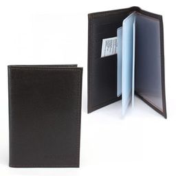 Обложка для автодокументов Croco-АВ-101 н/к, коричневый матовый (5) 237607