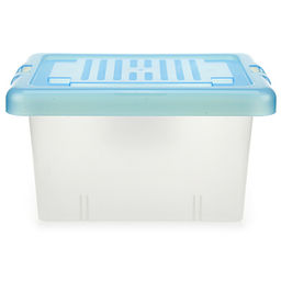 Контейнер для хранения пластмассовый "Darel-box" 5л, 27х20х15см, синий (Россия)