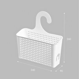 Органайзер Лофт навесной с петлей 240х90х260мм (белый) 611006 Виолет  фото 2