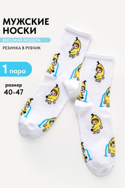 Носки мужские Банана - кот
