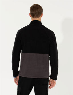 Siyah Regular Fit Sweatshirt - Pierre cardin фото 5