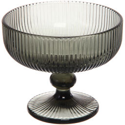 Креманка стеклянная 300мл "Глория" зеленая