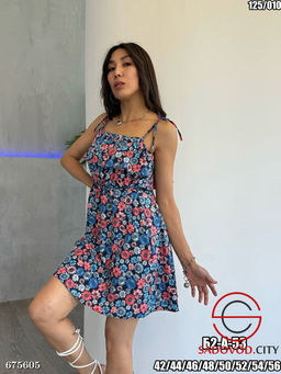 Летнее платье в цветочек - Bruno фото 2