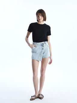 Bisiklet Yaka Kad?n Ti??rt