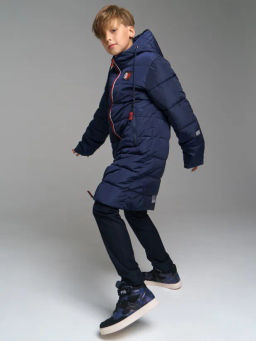 PlayToday / Пальто текстильное с полиуретановым покрытием для мальчиков  фото 3