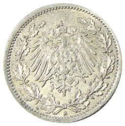 1/2 марки 1914 года A Германия