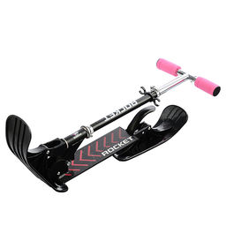 Самокат-снегокат, складной, в коробке (пурпурный)