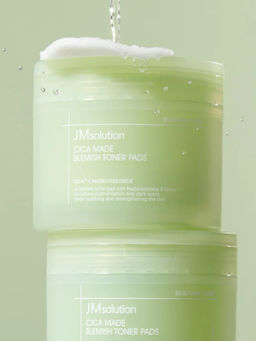 Jmsolution Успокаивающие тонер-пэды для лица с центеллой / Cica Made Blemish Toner Pads, 100 шт.