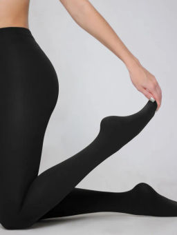 Колготки женские теплые с флисом TEATRO ICE STYLE 240 черный фото 11