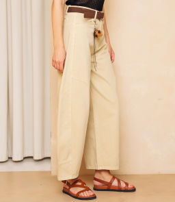 Джинсы #КТ8962, бежевый - Dommod фото 3