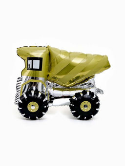 Воздушный шар фольгированный 3D 25" «Зелёный камаз», под воздух