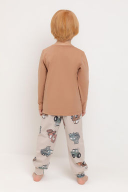 К 1606/пралине,тракторы пижама д/дет яс