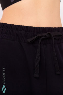 Штаны Майами черные, с черным принтом