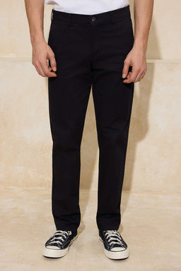 Siyah Erkek Gabardin Dokulu Kumas Pantolon TMNAW26PL00026 - Trendyolmilla фото 58