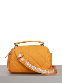 LACCOMA сумка Кристи-Ф826-оранжевый эко кожа хлопок