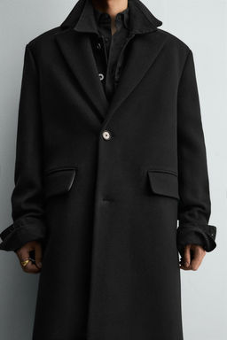 WOOL - CASHMERE LIMITED EDITION COAT - Zara фото 7