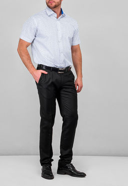 Сорочка мужская короткий рукав GREG 123/109/2084/ZS/1  фото 4