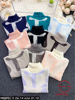 Пуловер женский с принтом - Bruno фото 9