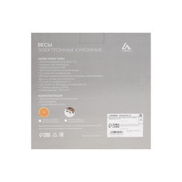 Весы кухонные Luazon LVK-701 «Корица», электронные, до 7 кг