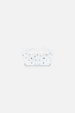 BANDEAU TACHAS / Blanco - Zara фото 4