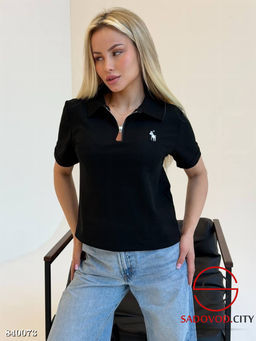 Футболка женская на полузамке - Bruno фото 6