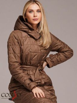 Conso/SL 210107 - hazelnut Утепленное Пальто  фото 4