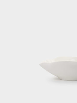 Салатник, 22х18х7 см, 500 мл, фарфор P, белый, Волнистый край, White ocean - Anna lafarg фото 7