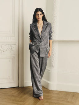 Брюки прямые с блестками / Zarina