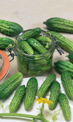 Огурец УЛЬТРАСКОРОСПЕЛЫЙ ДРАЖЕ Первый огурчик! Для открытого грунта огурец не доставит вам хлопот! Переносит засуху!