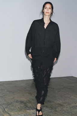 ZW COLLECTION OVERSIZE SHIRT - Zara фото 17