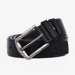 Ремень мужской, ширина 3.5 см, винт, пряжка металл, цвет чёрный