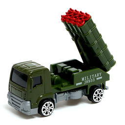 Машинка металлическая Военная, МИКС - Simaland фото 4