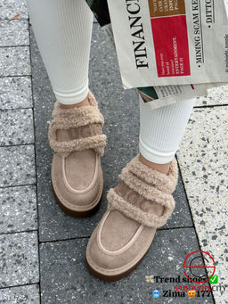 Мокасины женские зимние