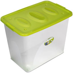 Ящик универсальный на колесиках "Астело", цвет оливковый 60*40*28см С665ОЛВ