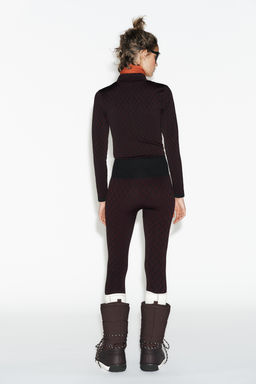 JACQUARD SEAMLESS SKI COLLECTION BODYSUIT - Zara фото 8