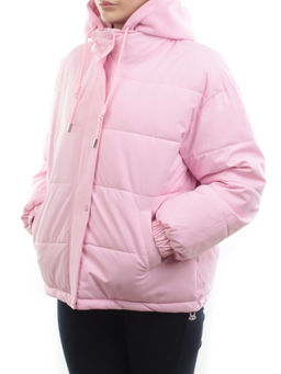 H24-088 PINK Куртка демисезонная женская (120 гр. холлофайбер) - Fashion фото 5