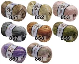 Пряжа ANGORA BATIK Madame Tricote Paris