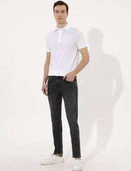 Beyaz Polo Yaka Slim Fit T-Shirt - Cacharel фото 4