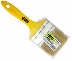 Цена за 2 шт. Кисть малярная плоская "Мастер" нат. щетина 3" (75мм) пласт.ручка 02-01-430