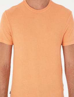 Turuncu Slim Fit Basic Ti__rt - Pierre cardin фото 13