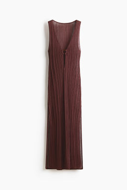 Vestido playero en punto de canal?