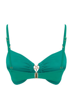 TRENDYOLMILLA K?rm?z? Straplez Premium Aksesuarl? Bikini Ustu TBESS24BU00150  фото 7