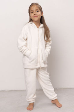 Брюки детские из теплой плюшевой ткани 6711K-50151.1H-121