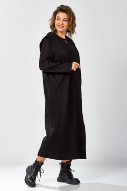 Платье BegiModa 1064 чёрный фото 8