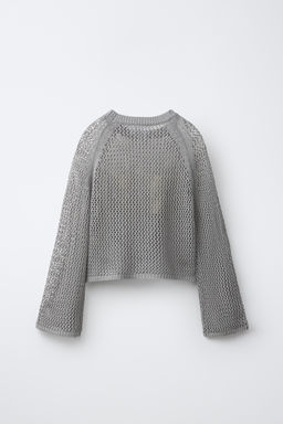 JERSEY RED TEXTO / Gris vigor? - Zara фото 2