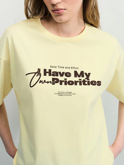 Оверсайз футболка с принтом / Zarina  фото 6