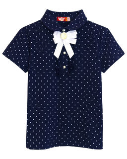 Джемпер с коротким рукавом для девочки 61278 Lets go - Let's go фото 2